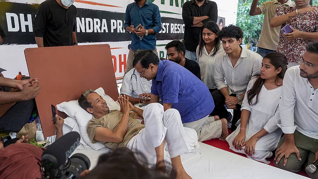 ಧರ್ಮೇಂದ್ರ ಪ್ರಧಾನ್ ಕಿತ್ತು ಹಾಕಿ ಸೋನಂ ವಾಂಗ್ಚೂಕ್ ರನ್ನು ದೇಶದ ಶಿಕ್ಷಣ ಸಚಿವರನ್ನಾಗಿ ನೇಮಿಸಿ: ಕೇಜ್ರಿವಾಲ್ ಆಗ್ರಹ