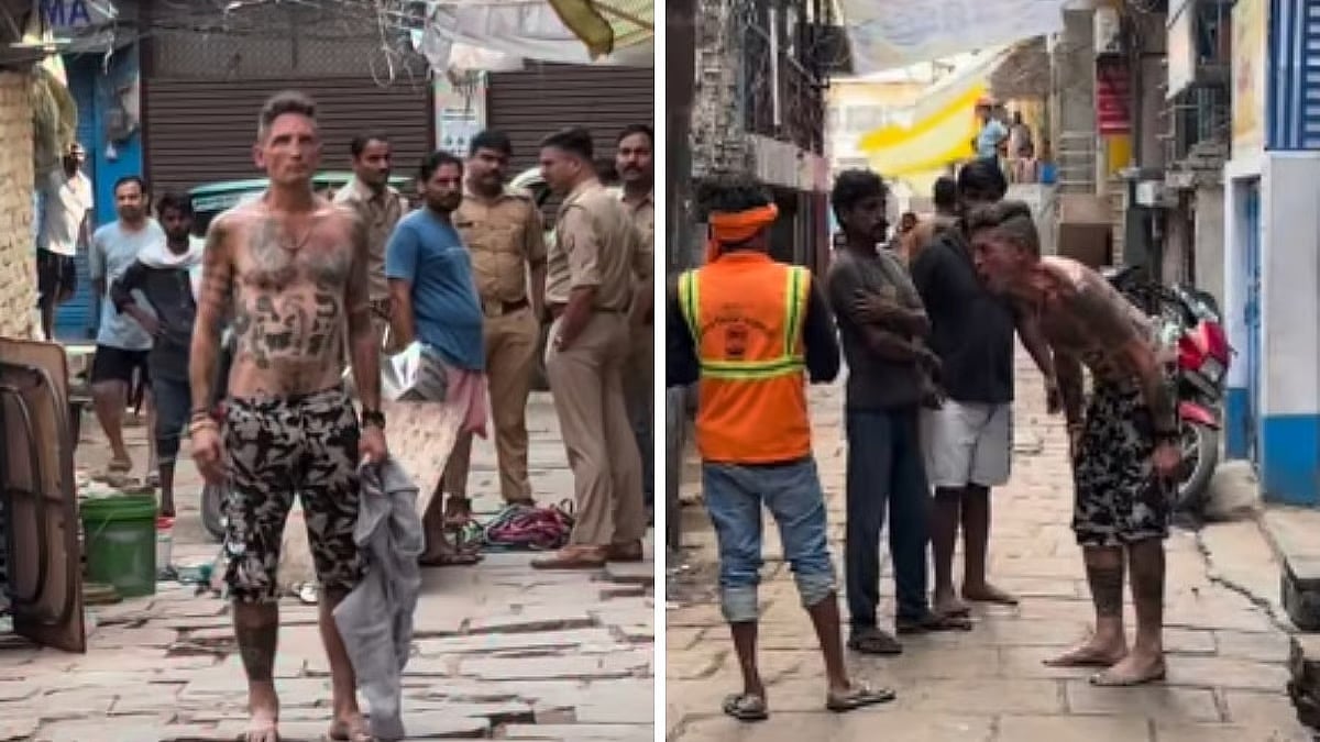 Video: ವಾರಣಾಸಿಯಲ್ಲಿ ವಿಚಿತ್ರ ಕ್ರೌರ್ಯ; ಅರೆ ಬೆತ್ತಲಾಗಿ ಮನೆಗಳಿಗೆ ನುಗ್ಗಿ, ಜನರಿಗೆ ಕಚ್ಚಿದ ವಿದೇಶಿ ಪ್ರಜೆ!