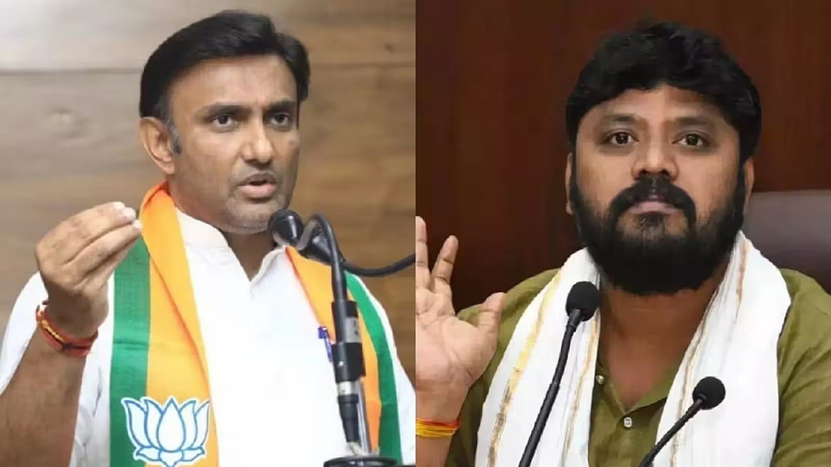 ಒಂದೇ ವೇದಿಕೆಯಲ್ಲಿ ರಾಜಕೀಯ ಬದ್ದ ವೈರಿಗಳು: ನಂದಿ ಮೆಡಿಕಲ್ ಕಾಲೇಜು ಓಪಿಡಿ ಬ್ಲಾಕ್ಗೆ 'ನನ್ನ ಅಣ್ಣ ಸುಧಾಕರ್ ತಾಯಿ ಹೆಸರಿಡಿ'- ಪ್ರದೀಪ್ ಈಶ್ವರ್