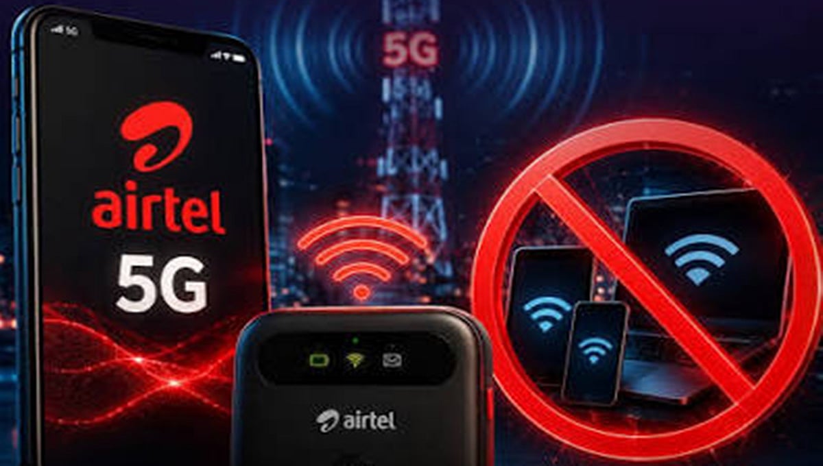 Unlimited 5G ಡೇಟಾ ಆಫರ್ ಅಡಿಯಲ್ಲಿ Hotspot ಬಳಕೆಯನ್ನು ನಿರ್ಬಂಧಿಸಿಲ್ಲ: Airtel ಸ್ಪಷ್ಟನೆ
