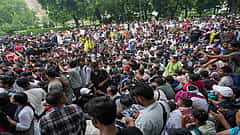 Jantar Mantar protest: 'ಸಂಸತ್ ಚಲೋ'; ಸಿಜೆಪಿ ಪ್ರತಿಭಟನಾಕಾರರ ಮೇಲೆ ಪೊಲೀಸರ ಲಾಠಿ ಚಾರ್ಜ್! Video