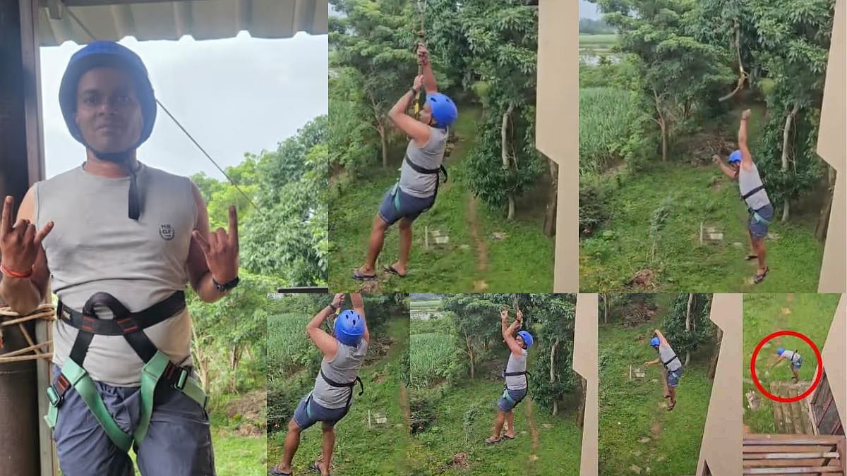 ದಾಂಡೇಲಿ ರೆಸಾರ್ಟ್‌ನಲ್ಲಿ ಜಿಪ್‌ಲೈನ್ ದುರಂತ: 40 ಅಡಿ ಎತ್ತರದಿಂದ ಬಿದ್ದು ಆಸ್ಪತ್ರೆ ಸೇರಿದ ಕುಬೇರ ಸುರಪುರ