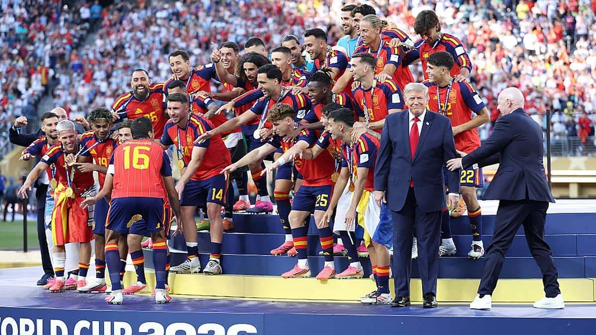 FIFA World Cup 2026 final ceremony: ಅಲ್ಲೂ ಟ್ರಂಪ್ ಹುಚ್ಚಾಟ! ಮುಜುಗರದ ಸನ್ನಿವೇಶ; Video