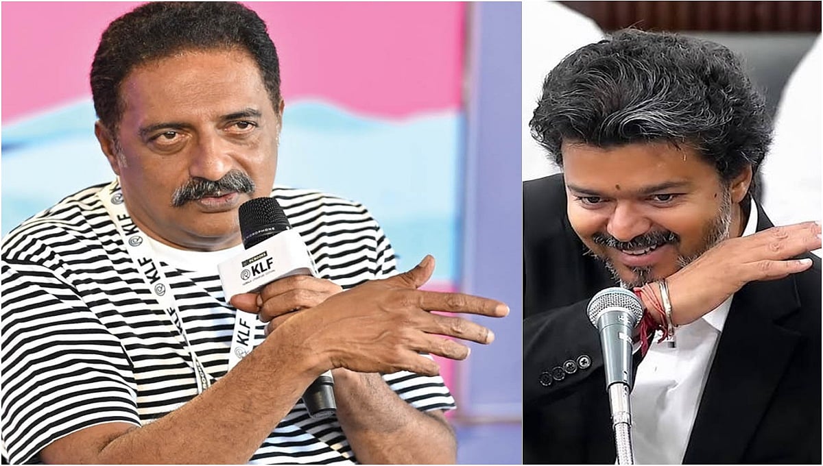 ಭಾಷಣದ ವೇಳೆ ವಿಜಯ್ರನ್ನು 'ಚೆಲ್ಲಂ' ಎಂದು ಟೀಕಿಸಿದ್ದ ಪ್ರಕಾಶ್ ರಾಜ್; 'ಜನನಾಯಗನ್' ಸೆಟ್ನಲ್ಲಿ ಆಗಿದ್ದೇನು?