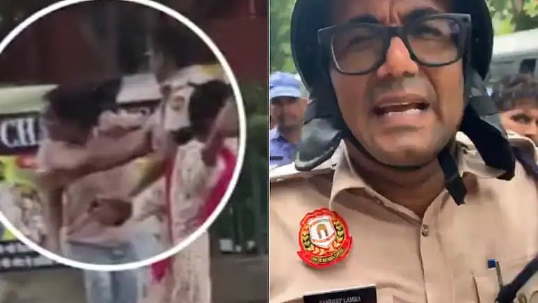 CJP ಪ್ರತಿಭಟನೆ: ಮಹಿಳೆಗೆ ಕಪಾಳಮೋಕ್ಷ ಮಾಡಿದ ಹಿರಿಯ ಪೊಲೀಸ್ ಅಧಿಕಾರಿ ಜಂತರ್ ಮಂತರ್‌ನಿಂದ ಎತ್ತಂಗಡಿ!