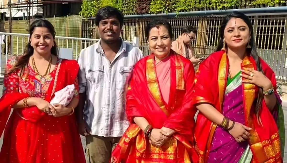 ಮೂವರು ಒಟ್ಟಿಗೆ ತಿರುಪತಿ ತಿಮ್ಮಪ್ಪನ ದರ್ಶನ ಪಡೆದ ಸ್ಯಾಂಡಲ್ವುಡ್ ತಾರೆಯರು!