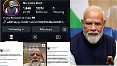 NEET ಪ್ರತಿಭಟನೆ ನಡುವೆ 12 ಗಂಟೆಗಳಲ್ಲಿ Modi Instagram ಫಾಲೋವರ್ಸ್ 11 ಲಕ್ಷ ಏರಿಕೆ, 280 ಮಿಲಿಯನ್ Views!
