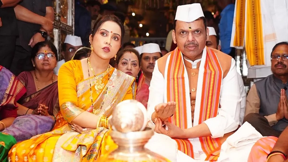 ನನ್ನ ಪತಿ ಮಹಾರಾಷ್ಟ್ರದಲ್ಲೇ ಇರಬೇಕು: ಪ್ರಧಾನ್ ರಾಜಿನಾಮೆ ಬೆನ್ನಲ್ಲೇ ಸಿಎಂ ಫಡ್ನವೀಸ್ ಪತ್ನಿ ಅಮೃತಾ ಅಚ್ಚರಿ ಹೇಳಿಕೆ!