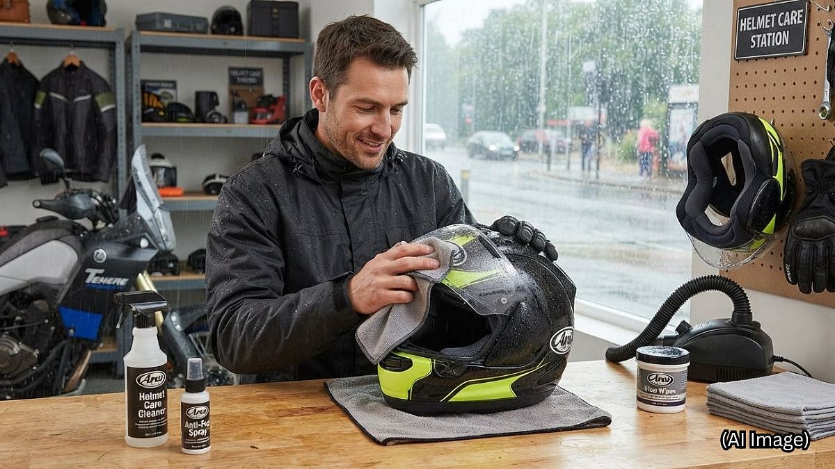 Helmet ದುರ್ವಾಸನೆಗೆ ಹೇಳಿ ಗುಡ್ಬೈ! ಮಳೆಗಾಲದಲ್ಲಿ ಹೆಲ್ಮೆಟ್ ನಿಂದ ಬ್ಯಾಕ್ಟೀರಿಯಾ, ದುರ್ವಾಸನೆ ತಡೆಯಲು ಇಲ್ಲಿದೆ 7 ಸರಳ ಉಪಾಯ!