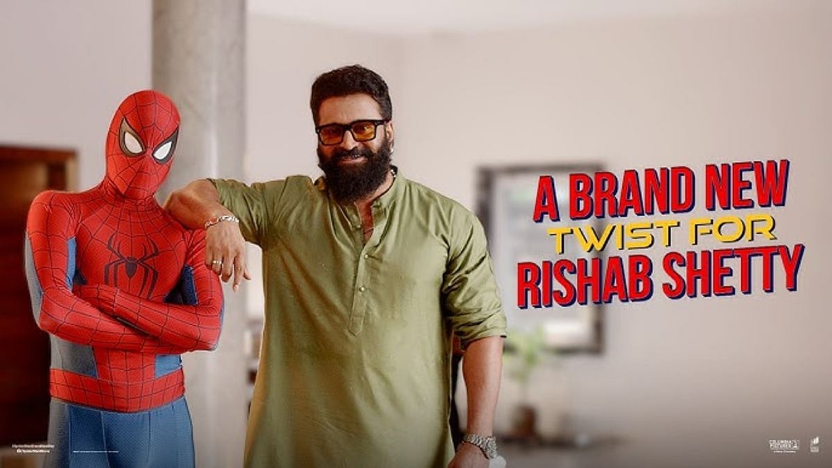 Spider-Man ಜೊತೆ ಕೈ ಜೋಡಿಸಿದ ಡಿವೈನ್ ಸ್ಟಾರ್; 'ಬ್ರ್ಯಾಂಡ್ ನ್ಯೂ ಡೇ' ಪ್ರಚಾರಕ್ಕೆ ರಿಷಬ್ ಶೆಟ್ಟಿ