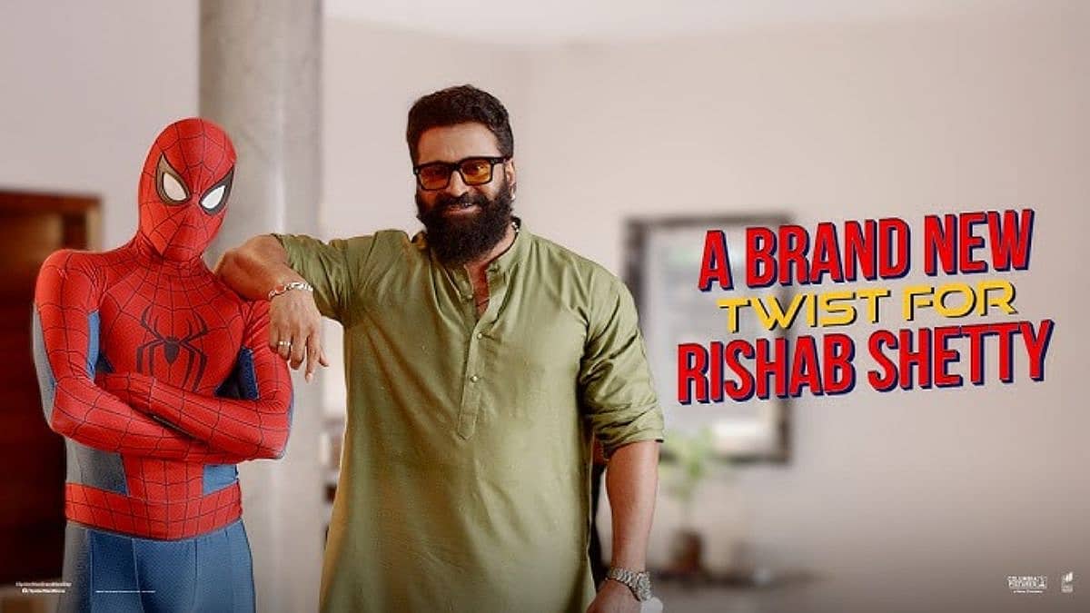 Spider-Man ಜೊತೆ ಕೈ ಜೋಡಿಸಿದ ಡಿವೈನ್ ಸ್ಟಾರ್; 'ಬ್ರ್ಯಾಂಡ್ ನ್ಯೂ ಡೇ' ಪ್ರಚಾರಕ್ಕೆ ರಿಷಬ್ ಶೆಟ್ಟಿ