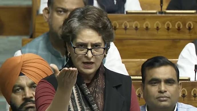 LS Debate: ದೇಶದ ಯುವಶಕ್ತಿಗೆ ಮೋದಿ ನೇತೃತ್ವದ ಕೇಂದ್ರ ಸರ್ಕಾರ ಬೆಚ್ಚಿಬಿದ್ದಿದೆ- ಸಂಸದೆ ಪ್ರಿಯಾಂಕಾ ವಾದ್ರಾ