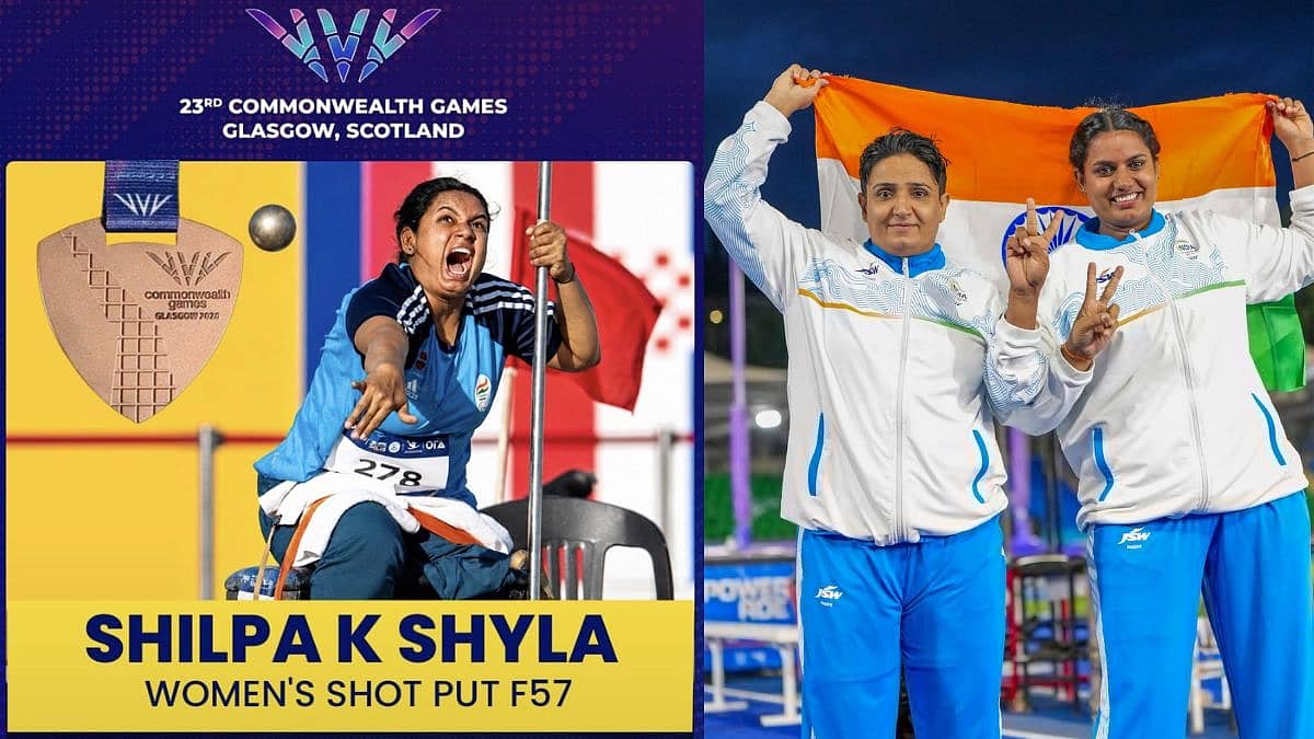 Commonwealth Games: ಭಾರತಕ್ಕೆ ಡಬಲ್ ಧಮಾಕಾ; ಪದಕ ಗೆದ್ದ ಕನ್ನಡತಿ ಶಿಲ್ಪಾ; Video