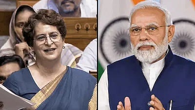 'ಕ್ಯಾಮೆರಾ ಆ್ಯಂಗಲ್ ಬದಲಿಸಿದರೆ Zen-G ಗಳ ಮನಸ್ಸು ಗೆಲ್ಲೋದಿಕ್ಕೆ ಆಗಲ್ಲ, ನಿಮ್ಮ ಹೃದಯದ ಆ್ಯಂಗಲ್ ಬದಲಿಸಿಕೊಳ್ಳಿ': ಪ್ರಿಯಾಂಕಾ ಗಾಂಧಿ ಟಾಂಗ್; Video