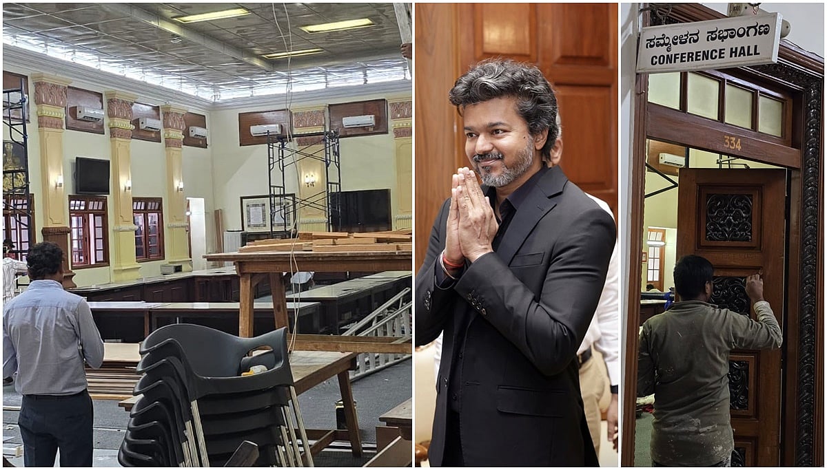 ಆಗಸ್ಟ್ 3ಕ್ಕೆ ತಮಿಳುನಾಡು ಸಿಎಂ ವಿಜಯ್ ಬೆಂಗಳೂರಿಗೆ? ವಿಧಾನ ಸೌಧದಲ್ಲಿ ಭರ್ಜರಿ ಸ್ವಾಗತಕ್ಕೆ ಸಿದ್ಧತೆ; Video