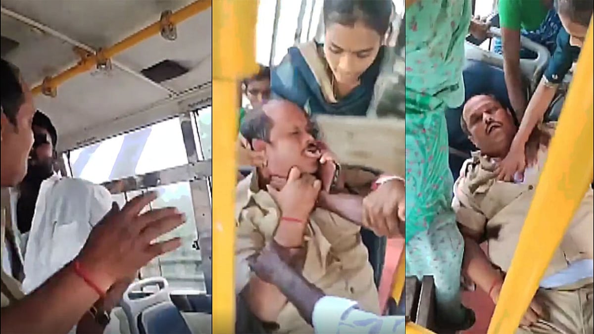 Vijayapura: ರಸ್ತೆಗೆ ಅಡ್ಡಲಾಗಿದ್ದ ಆಟೋ ತೆಗಿ ಎಂದಿದ್ದಕ್ಕೇ KSRTC ಕಂಡಕ್ಟರ್ ಮೇಲೆ ಹಲ್ಲೆ, Video