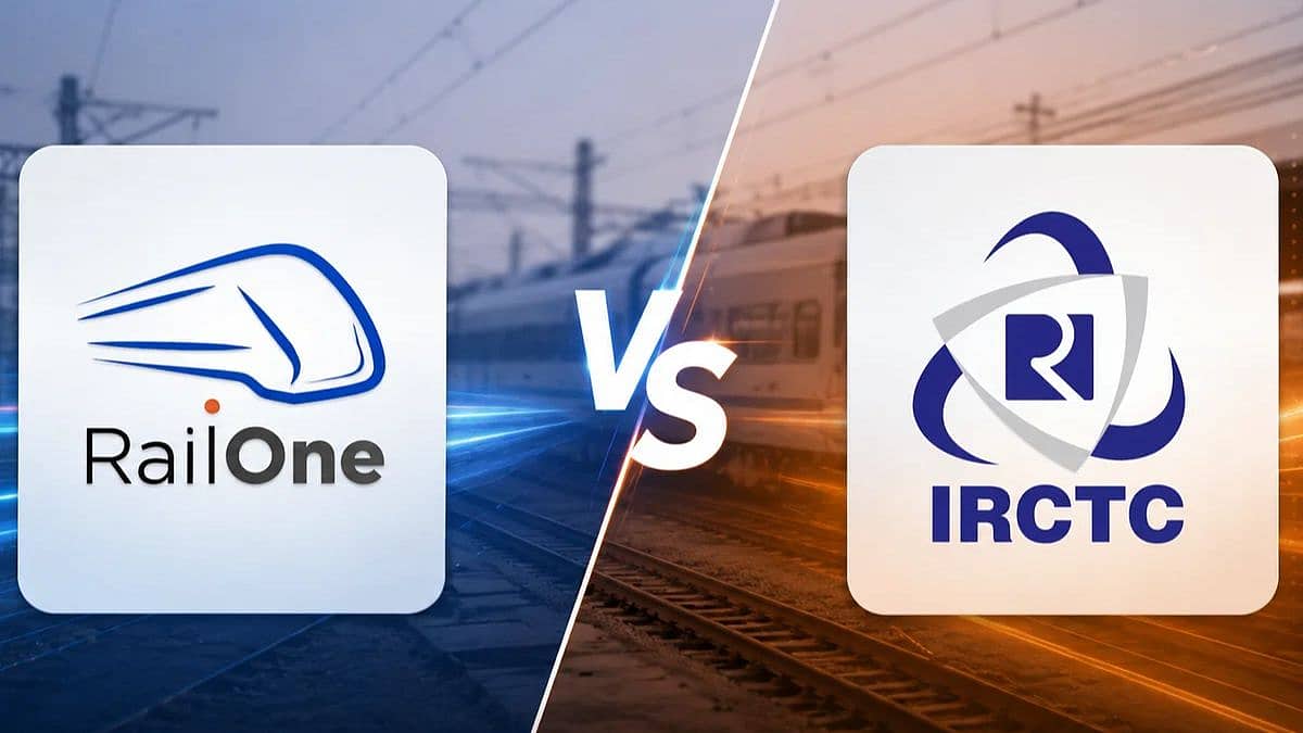 IRCTC vs RailOne: ರೈಲ್ವೆ ಟಿಕೆಟ್ ಬುಕಿಂಗ್ಗೆ ಯಾವ ಆ್ಯಪ್ ಬೆಸ್ಟ್?
