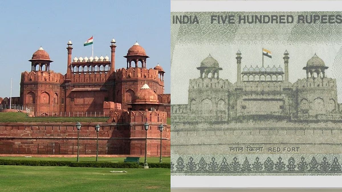 ₹500 ನೋಟು – ಕೆಂಪು ಕೋಟೆ (ದೆಹಲಿ)