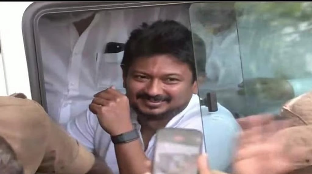 ನಟಿ ತ್ರಿಶಾ ಕುರಿತು ಆಕ್ಷೇಪಾರ್ಹ ಹೇಳಿಕೆ: DMK ನಾಯಕ ಉದಯನಿಧಿ ಸ್ಟಾಲಿನ್ ಪೊಲೀಸ್ ವಶಕ್ಕೆ; Video