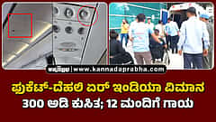 Watch | ಫುಕೆಟ್-ದೆಹಲಿ ಏರ್ ಇಂಡಿಯಾ ವಿಮಾನ 300 ಅಡಿ ಕುಸಿತ; 12 ಮಂದಿಗೆ ಗಾಯ