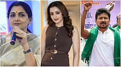 Crass, cheap and derogatory': ನಟಿ ತ್ರಿಶಾಗೆ ಅಸಭ್ಯ, ಕೀಳುಮಟ್ಟದಲ್ಲಿ ಅಪಮಾನ; ಉದಯನಿಧಿ ಸ್ಟಾಲಿನ್ ಕ್ಷಮೆಯಾಚನೆಗೆ ಖುಷ್ಬೂ ಸುಂದರ್ ಒತ್ತಾಯ!