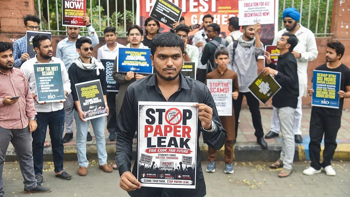 NEET leak ಹಗರಣ ತನಿಖೆಯಲ್ಲಿ ಮೇಜರ್ ಟ್ವಿಸ್ಟ್; NTAಯ ವಿಷಯ ತಜ್ಞರಿಂದಲೇ ಪ್ರಶ್ನೆ ಪತ್ರಿಕೆ ಸೋರಿಕೆ! ವರದಿ