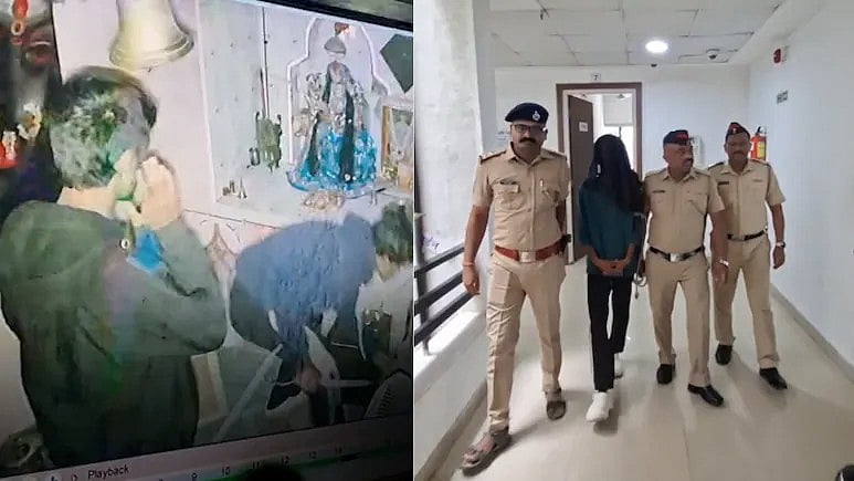 ನಾಗಪುರ: ದೇವರಲ್ಲಿ ಕ್ಷಮೆಯಾಚಿಸಿ, ದೇವಸ್ಥಾನದ ಹುಂಡಿ ದೋಚಿದ ಕಳ್ಳರು! ಒಬ್ಬನಿಗೆ ಕಾಲು ಮುರಿತ, Video