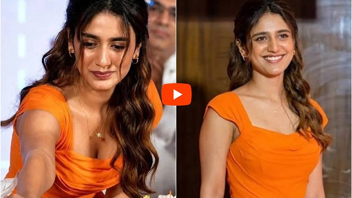 ಕೇರಳದಲ್ಲಿ 'ಕೇಸರಿ' ನಿಷೇಧವೇ?: ಬಟ್ಟೆ ಬಣ್ಣದ ಕುರಿತು ಪ್ರಶ್ನಿಸಿದ ಪತ್ರಕರ್ತನಿಗೆ ನಟಿ ಪ್ರಿಯಾ ವಾರಿಯರ್ 'ಶಾಂತ' ತಿರುಗೇಟು!