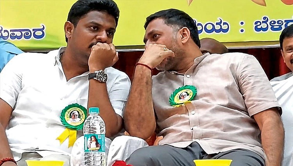 ಹಾಸನ ರಾಜಕೀಯದಲ್ಲಿ ಮರುಧ್ರುವೀಕರಣದ ಸುಳಿವು: ದೇವೇಗೌಡ ಕುಟುಂಬದ ಕಡುವೈರಿ ಪ್ರೀತಂ ಗೌಡ ಚಿತ್ತ ಕಾಂಗ್ರೆಸ್ ನತ್ತ!
