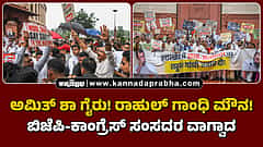 Watch | ರಾಹುಲ್ ಗಾಂಧಿ ಮೌನ! ಅಮಿತ್ ಶಾ ಗೈರು! ಬಿಜೆಪಿ-ಕಾಂಗ್ರೆಸ್ ಸಂಸದರ ವಾಗ್ವಾದ
