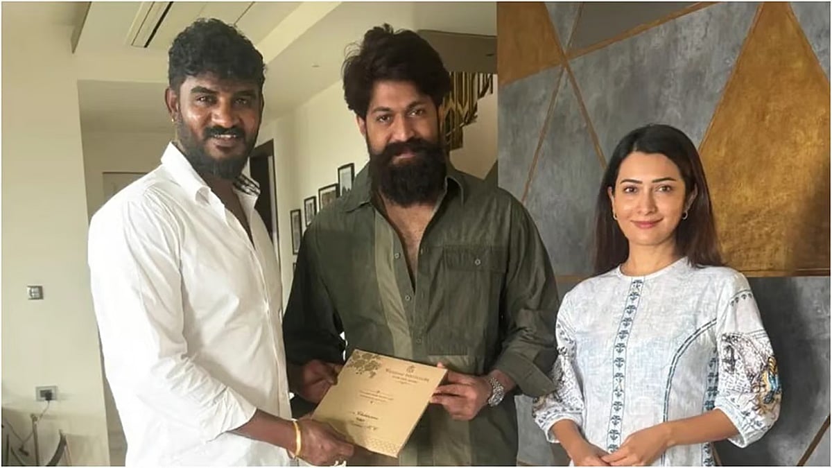 ಮದುವೆಗೆ ಯಶ್, ರಾಧಿಕಾ ಪಂಡಿತ್ ಗೆ ಆಹ್ವಾನ ನೀಡಿದ ನಟ ಚಿಕ್ಕಣ್ಣ!