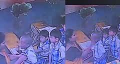 ವಿಶಾಖಪಟ್ಟಣಂ: 5 ವರ್ಷದ UKG ಬಾಲಕ ಮೃತ್ಯು; ಶಿಕ್ಷಕಿ ಹೊಡೆದು ಸಾವು ಎಂದು ಪೋಷಕರ ಆರೋಪ; Video
