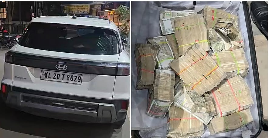 ಬೆಂಗಳೂರು: 9 ಕೋಟಿ ರೂ ನಗದು ಸಾಗಿಸುತ್ತಿದ್ದ ಕಾರು ವಶ; ಆದಾಯ ತೆರಿಗೆ ಇಲಾಖೆ ತನಿಖೆ; Video
