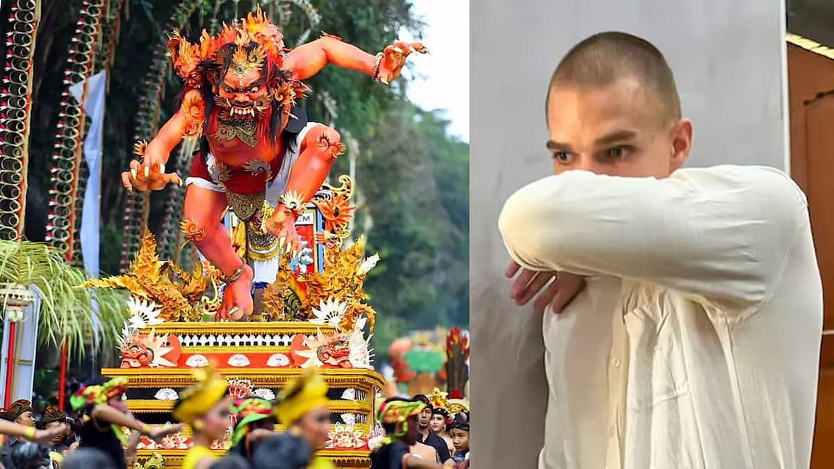 Instagram ಪೋಸ್ಟ್, ಹಿಂದೂ ಆಚರಣೆಗೆ ಅವಮಾನ: ಸ್ವಿಸ್ ಪ್ರವಾಸಿಗನಿಗೆ 1 ವರ್ಷ ಜೈಲು ಶಿಕ್ಷೆ ಹೇರಿದ Bali ನ್ಯಾಯಾಲಯ