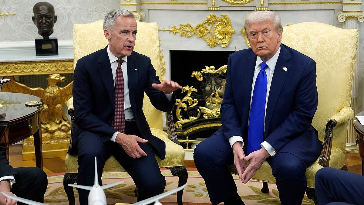 Canada ವಿರುದ್ಧ Trump ಸುಂಕಾಸ್ತ್ರ; 20 ಬಿಲಿಯನ್ ಡಾಲರ್ ಉತ್ಪನ್ನಗಳ ಮೇಲೆ ಶೇ.50ರಷ್ಟು ತೆರಿಗೆ; ಪ್ರತೀಕಾರದ ಎಚ್ಚರಿಕೆ ನೀಡಿದ Carney..!