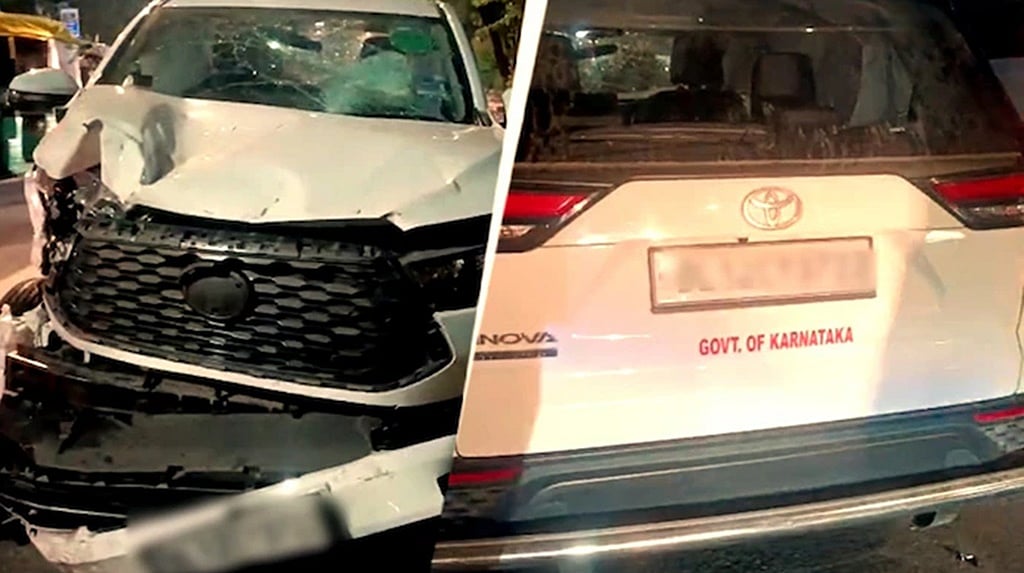 ದೆಹಲಿಯಲ್ಲಿ ಭೀಕರ ಅಪಘಾತ: ಡಿವೈಡರ್ ದಾಟಿ SUVಗೆ ಕಾರು ಡಿಕ್ಕಿ; ಬೆಳಗಾವಿ ಶಾಸಕ ಅಭಯ್ ಪಾಟೀಲ್ ಸೇರಿ 6 ಮಂದಿಗೆ ಗಾಯ..!
