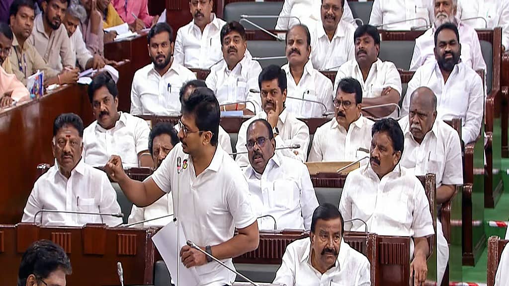 'ಹನೂರು ಎನ್ಕೌಂಟರ್': ತಮಿಳುನಾಡು ವಿಧಾನಸಭೆಯಲ್ಲಿ ಪ್ರಸ್ತಾಪಿಸಿದ ಉದಯನಿಧಿ ಸ್ಟಾಲಿನ್! ಉನ್ನತ ಮಟ್ಟದ ನ್ಯಾಯಾಂಗ ತನಿಖೆಗೆ ಆಗ್ರಹ