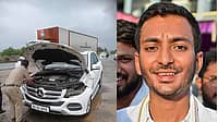 ಹಿರಿಯೂರು ಬಳಿ ಸಮರ್ಥ್ ಶಾಮನೂರು ಕಾರು ಅಪಘಾತ: ಕಾಂಗ್ರೆಸ್ ಶಾಸಕ ಅಪಾಯದಿಂದ ಪಾರು!