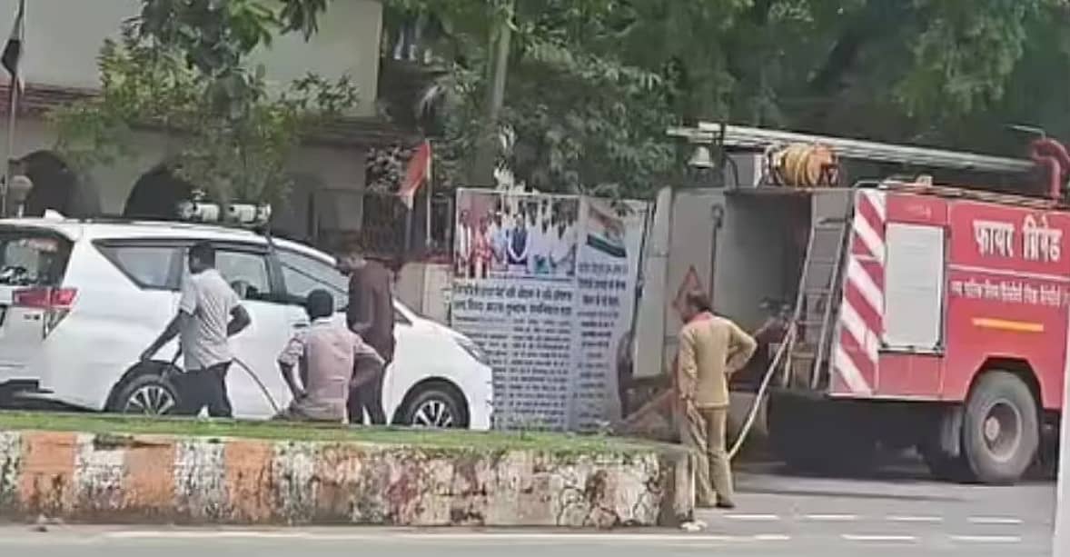 ಕಾರು ತೊಳೆಯೋಕೆ ಸರ್ಕಾರಿ ಅಗ್ನಿಶಾಮಕ ವಾಹನ ಬಳಕೆನಾ?: BJP ಶಾಸಕ ವಿರುದ್ಧ ಗಂಭೀರ ಆರೋಪ; Video