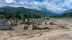 Nepal floods: 80 ಸೇತುವೆಗಳು ಹಾನಿ, 40 ಕಿ.ಮೀ ರಸ್ತೆಗಳು ನಾಶ