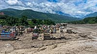 Nepal floods: 80 ಸೇತುವೆಗಳು ಹಾನಿ, 40 ಕಿ.ಮೀ ರಸ್ತೆಗಳು ನಾಶ