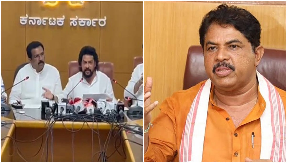 ವಾಲ್ಮೀಕಿ ಹಗರಣದ 'ಕಿಂಗ್ ಪಿನ್' ನಾಗೇಂದ್ರ ಔಟ್: ಜನಾಕ್ರೋಶದ ಮುಂದೆ ಮಂಡಿಯೂರಿ ಶರಣಾದ ಭ್ರಷ್ಟ ಕಾಂಗ್ರೆಸ್ ಸರ್ಕಾರ- BJP