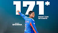 T20 ಕ್ರಿಕೆಟ್‌ನಲ್ಲಿ ವಿಶ್ವದಾಖಲೆ ಬರೆದ ದೀಪ್ತಿ ಶರ್ಮಾ: ಈ ದಾಖಲೆ ಬರೆದ ಮೊದಲ ಆಟಗಾರ್ತಿ!