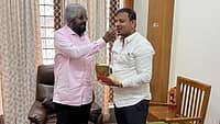 KPSC ಕಿಂಗ್ ಪಿನ್ ಕನ್ನಾಳೆ ಬಾಯಿಗೆ ಸ್ವೀಟ್ ತಿನ್ನಿಸಿದ ಸಚಿವ ಈಶ್ವರ ಖಂಡ್ರೆ: ಸ್ಪಷ್ಟನೆಗೆ ಭಗವಂತ ಖೂಬಾ ಆಗ್ರಹ