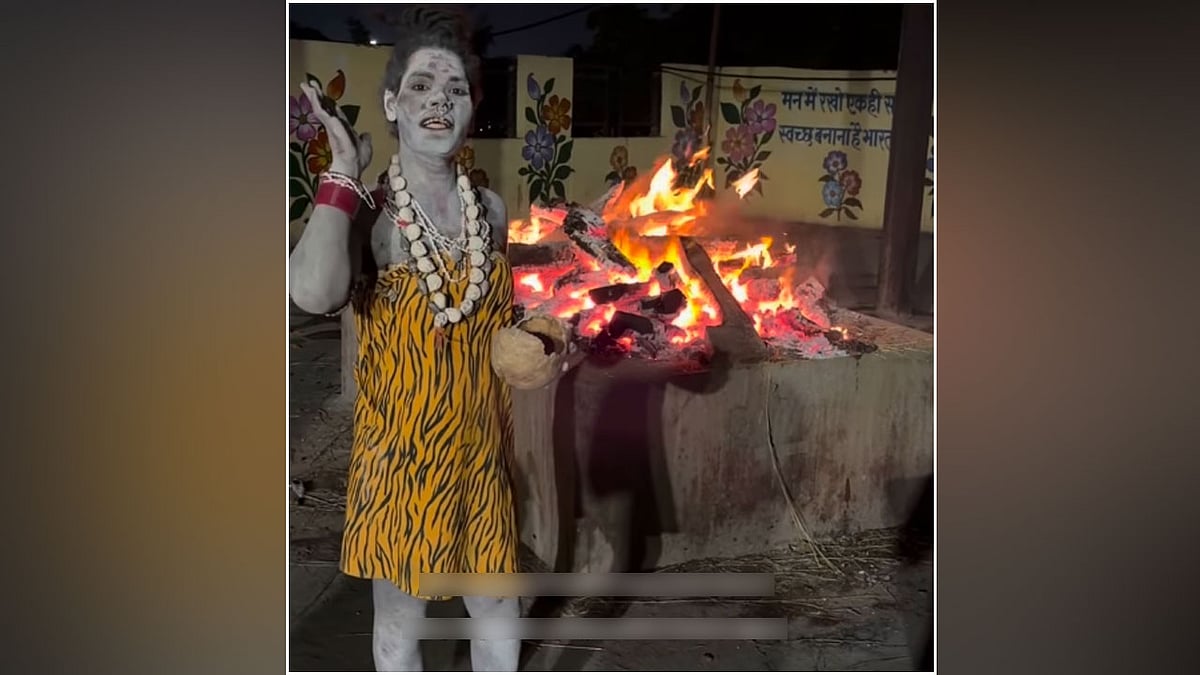 Video: ಉರಿಯುತ್ತಿದ್ದ ಚಿತೆಯಿಂದ ಮಾಂಸ ತೆಗೆದು ತಿಂದ 'ಅಘೋರಿ'; ಉಜ್ಜೈನ್ ಪೊಲೀಸರಿಂದ ಬಂಧನ