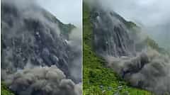 ನೇಪಾಳ: ಧುಮ್ಮಿಕ್ಕಿ ಹರಿಯುವ ಚೌಲಾನಿ ನದಿಯನ್ನೇ ತಡೆದು ನಿಲ್ಲಿಸಿದ ಭೀಕರ ಭೂಕುಸಿತ..! Video