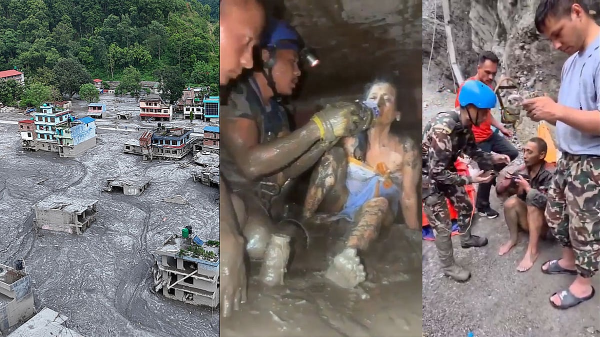 Nepal Floods: ಮತ್ತೊಂದು ಪವಾಡ; 10 ದಿನಗಳ ಬಳಿಕ ಇಬ್ಬರ ಜೀವಂತ ರಕ್ಷಣೆ! ಸಾವಿನ ಸಂಖ್ಯೆ 1,344 ಕ್ಕೆ ಏರಿಕೆ