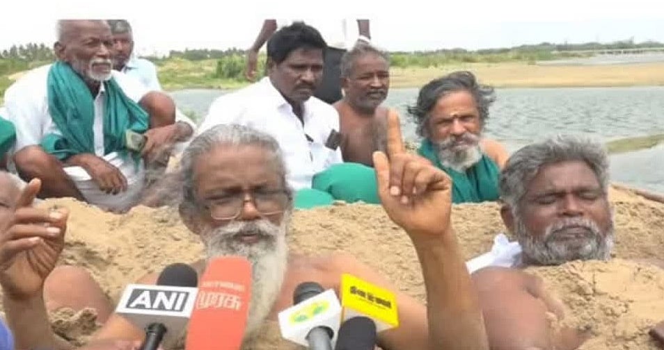ಕರ್ನಾಟಕ 1 ಲಕ್ಷ ಕೋಟಿ ರೂ ಪರಿಹಾರ ನೀಡಬೇಕು: ತಮಿಳುನಾಡು ರೈತ ಮುಖಂಡ ಆಗ್ರಹ