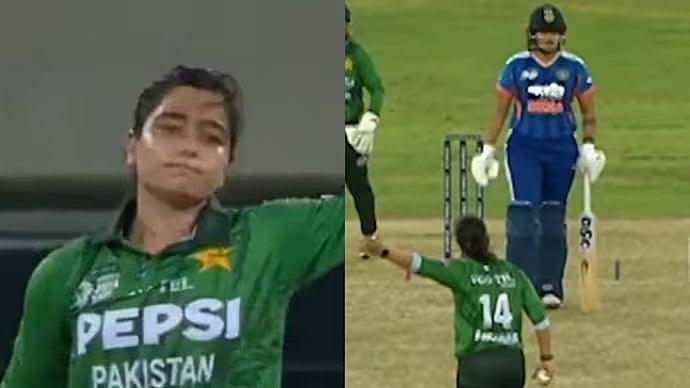 ಏಷ್ಯಾ ಕಪ್ 2026: ಶಫಾಲಿ ವರ್ಮಾ ಗೆ ಫೆವಿಲಿಯನ್ ಗೆ ಹೋಗು ಎನ್ನುವಂತೆ ಕೈ ಸನ್ನೆ; ಪಾಕ್ ನಾಯಕಿ ವಿರುದ್ಧ ಭಾರತೀಯರ ಆಕ್ರೋಶ, ಟ್ರೋಲ್! Video