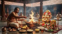 'ಓಂ ಗಂ ಗಣಪತಯೇ ನಮಃ': ಮೋದಕ ಪ್ರಿಯನಿಗೆ ಅಚ್ಚು ಮೆಚ್ಚು ಅಷ್ಟದ್ರವ್ಯ ಮಹಾ ಗಣಪತಿ ಹೋಮ; ಎಂಟು ವಿಶೇಷ ದ್ರವ್ಯಗಳ ಮಹತ್ವ ಹೀಗಿದೆ...